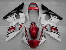 Cargar imagen en el visor de la galería, Wine Red and White Black Factory Style - YZF-R6 98-02 Fairing Kit Vehicles &amp; Parts &gt; Vehicle Parts &amp; Accessories &gt;