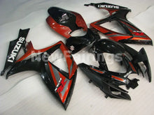 Cargar imagen en el visor de la galería, Wine Red and Black Factory Style - GSX-R600 06-07 Fairing