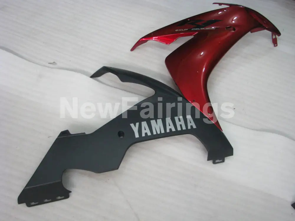 Wine Red Matte Black Factory Style - YZF-R1 04-06 Fairing