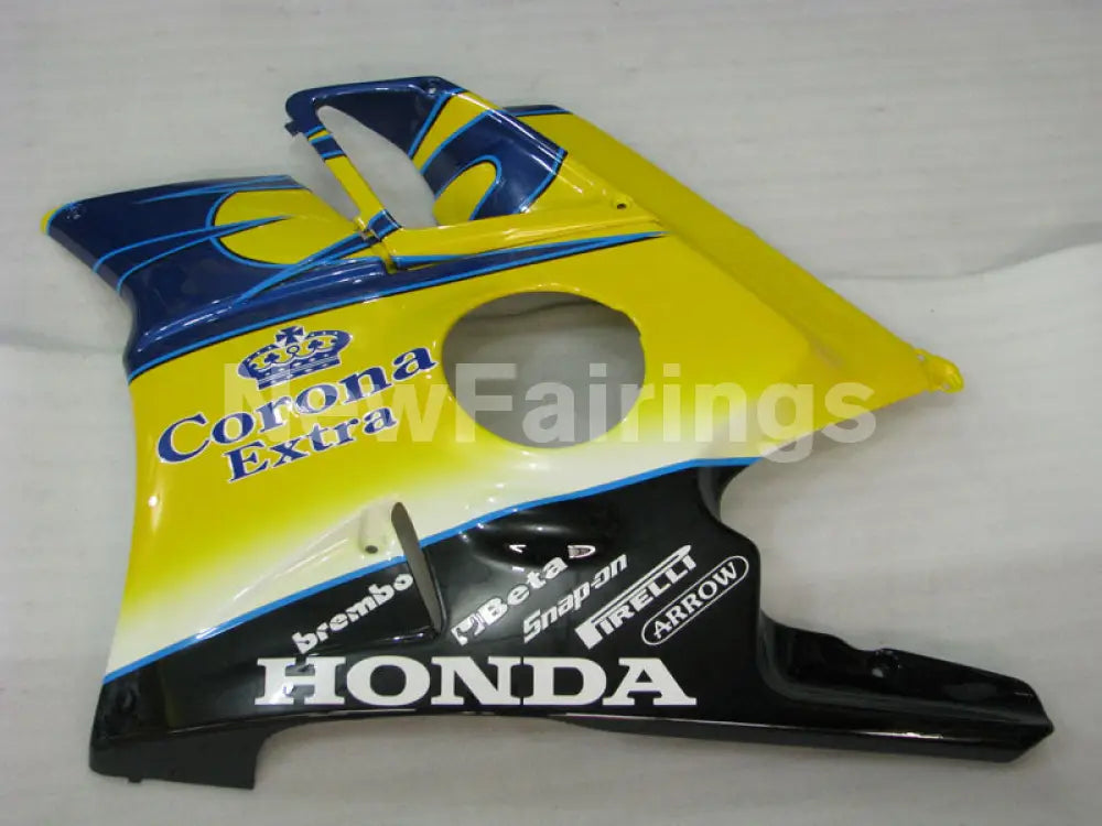 Yellow and Blue Corona - CBR600 F2 91-94 Fairing Kit -