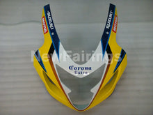 Cargar imagen en el visor de la galería, Yellow and Blue Corona - GSX-R750 04-05 Fairing Kit