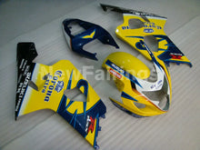 Cargar imagen en el visor de la galería, Yellow and Blue Corona - GSX-R750 04-05 Fairing Kit