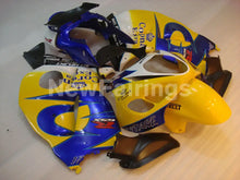 Cargar imagen en el visor de la galería, Yellow and Blue Corona - GSX1300R Hayabusa 99-07 Fairing