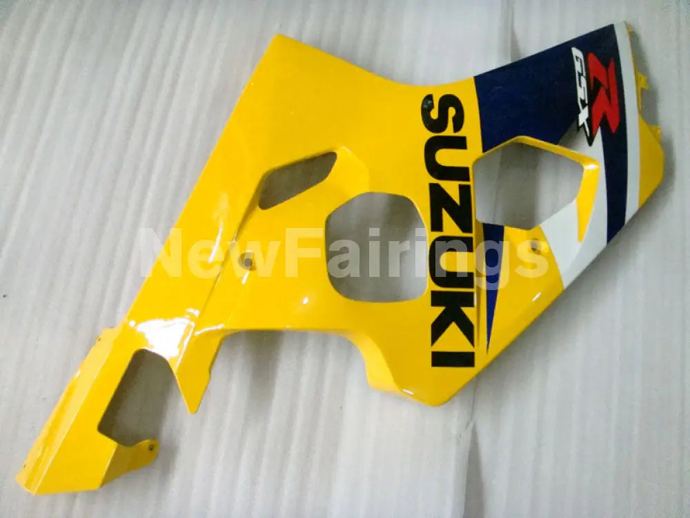 Yellow and Blue Factory Style - GSX-R600 04-05 Fairing Kit -