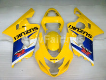 Cargar imagen en el visor de la galería, Yellow and Blue Factory Style - GSX-R600 04-05 Fairing Kit -