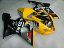 Cargar imagen en el visor de la galería, Yellow and Silver Black Factory Style - GSX-R600 04-05