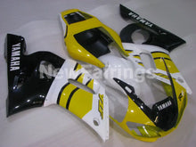 Cargar imagen en el visor de la galería, Yellow and White Black Factory Style - YZF-R6 98-02 Fairing Kit Vehicles &amp; Parts &gt; Vehicle Parts &amp; Accessories &gt; Motor