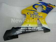 Cargar imagen en el visor de la galería, Yellow and Blue Corona - GSX - R1000 00 - 02 Fairing Kit