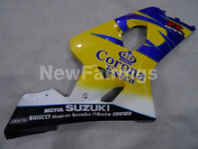 Cargar imagen en el visor de la galería, Yellow Blue Corona - GSX-R600 04-05 Fairing Kit - Vehicles &amp;