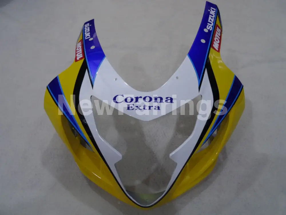 Yellow Blue Corona - GSX-R600 04-05 Fairing Kit - Vehicles &