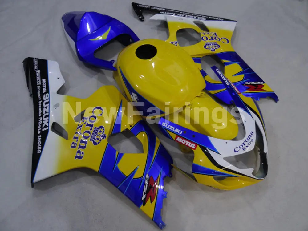 Yellow Blue Corona - GSX-R750 04-05 Fairing Kit Vehicles &