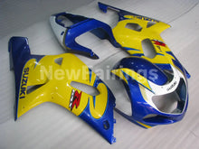 Cargar imagen en el visor de la galería, Yellow and Blue White Factory Style - GSX-R600 01-03 Fairing