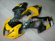 Cargar imagen en el visor de la galería, Yellow and Grey Factory Style - GSX-R600 04-05 Fairing Kit -