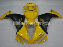 Cargar imagen en el visor de la galería, Yellow Matte Black Factory Style - YZF-R1 12-14 Fairing Kit