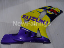 Cargar imagen en el visor de la galería, Yellow and Purple Factory Style - GSX-R600 01-03 Fairing Kit