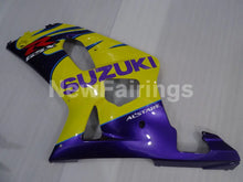 Cargar imagen en el visor de la galería, Yellow and Purple Factory Style - GSX-R600 01-03 Fairing Kit