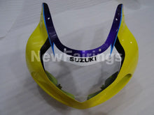 Cargar imagen en el visor de la galería, Yellow and Purple Factory Style - GSX-R600 01-03 Fairing Kit